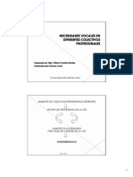 Aumento de Colectivos Profesionales Diferentes: Universidad Viña Del Mar 2016