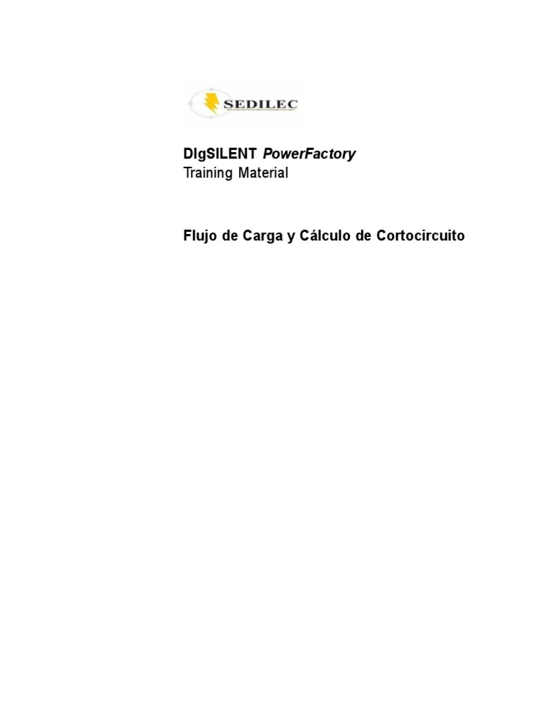 Digsilent Powerfactory Training Material Descargar Gratis Pdf