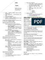 CHE 57 MIDTERM REVIEW ON PROCESS AND DYNAMICS CONTROL