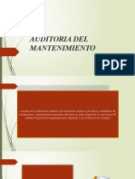 Auditoria Del Mantenimiento