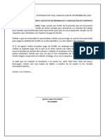 Asunto: Solicitud de Reembolso Y Cancelacion de Contrato: Quedo A Sus Órdenes