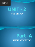 Web Unit - 2