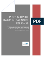 Protección de Datos de Carácter Personal