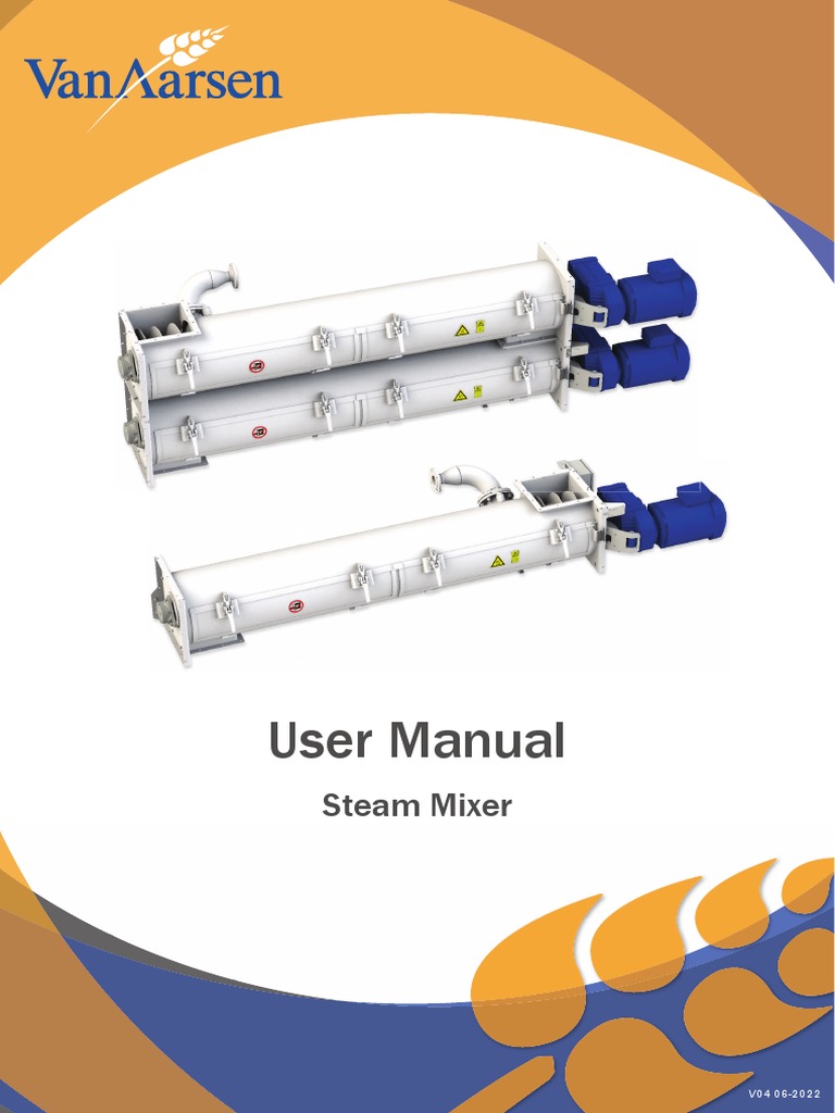 User Manual: Steam Mixer | PDF | Mechanical Engineering