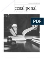 Procesal Penal: Licenciatura en Derecho