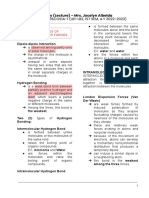 Organic Chemistry Intermolecular Forces