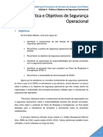 Módulo 4 - Políticas e Objetivos de Segurança Operacional - Versão Final