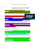 Trabajo Practico de Politica Y Participacion Ciudadana: Actividades