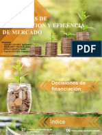 Decisiones de Financiacion Y Eficencia de Mercado: Integrantes