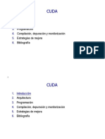 Introducción Arquitectura Programación Compilación, Depuración y Monitorización Estrategias de Mejora Bibliografía