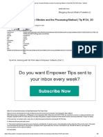 Get Empowered - Review Window and The Processing Method - Tip #134, 3D PDA Data - Waters