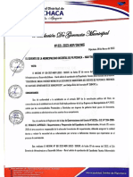 Resolición Gerencial 021 Maraypampa