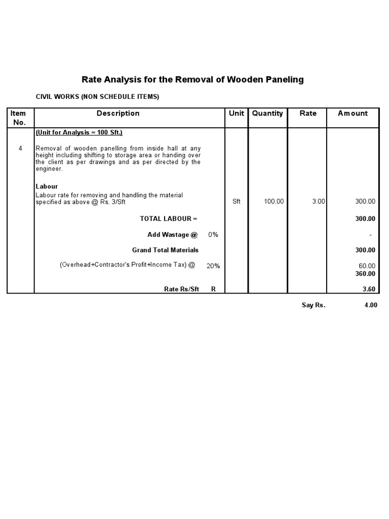 4.removal of Wooden Panelling PDF