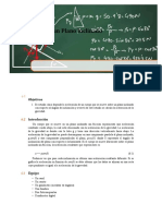 Procedimiento Plano Inclinado