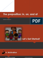 The Preposition