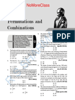 Permutations and Combinations: Nomoreclass