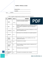 Taller 1 Iso 9001