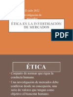 Ética en La Investigación de Mercados