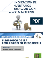 Manejo de Inventarios y Su Relación Con El Trade Marketing