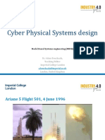 Cyber Physical Systems Design: Model Based Systems Engineering (MBSE)