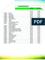 Verde Lista de Esencias