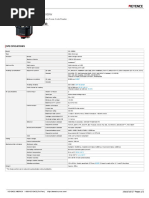 Keyence SR-5000 Code Reader Specs | PDF | Electrical Engineering ...