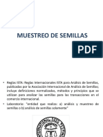 Reglas de muestreo de semillas ISTA