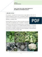 Separata - Condiciones Climáticas de Crecimiento y Desarrollo de Hortalizas