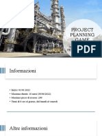 Project Planning Game: Martina RASPUGLI Sizing of A Typical Petrochemical Plant