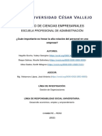 Facultad de Ciencias Empresariales: Escuela Profesional de Administración