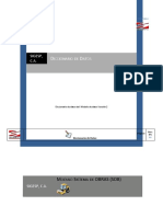 Diccionario de Datos (Version 2) - Modulo SOB