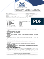 Descripción Del Equipo Equipo: Tolva Semiremolque-3 Ejes - 37 M3 Longitud: Ancho Exterior: Altura: Peso Aproximado: Capacidad de Carga