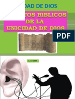 Unicidad de DIOS # 3