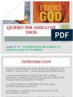 Quiero Ser Amigo de Dios