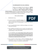 Contrato de Arrendamiento de Local Comercial: González Rodríguez, Quien en Lo Sucesivo Será Conocido Como El