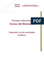 Censo Del Bienestar: Estrategia y Metodología