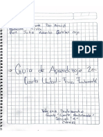 Guía de Aprendizaje 2 Cuarta Unidad - Fisica Fundamental