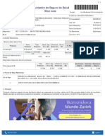 Liquidación de Seguro de Salud Stop Loss