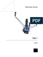 Operating Manual for the TSC 1 Slat Cleaner