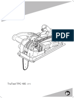 Trumpf User manuals with spare parts lists TruTool TPC 165