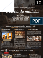 Arquitectura y diseño de interiores en madera