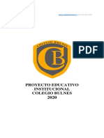 Proyecto Educativo Institucional Colegio Bulnes: WWW - Colegiobulnes.cl