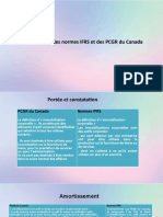 Comparaison Des Normes IFRS Et Des PCGR Du Canada