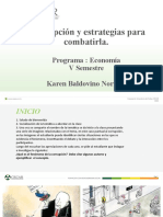 Corrupción y Estrategias para Combatirla.: Programa: Economía V Semestre Karen Baldovino Noriega