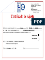 Certificado Servientregamonteverde