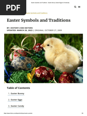 Easter Symbols and Traditions - Easter Bunny, Easter Eggs & Christianity