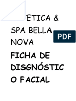 Estetica & Spa Bella Nova: Ficha de Disgnóstic O Facial