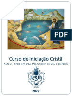 Aula 2 - Deus Pai Criador Do Céu e Da Terra - 2022