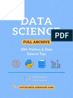 Full Archive: 200+ Python & Data Science Tips