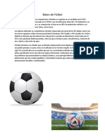 Balon de Fútbol